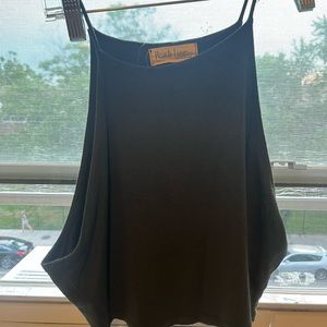 Olive green crop top